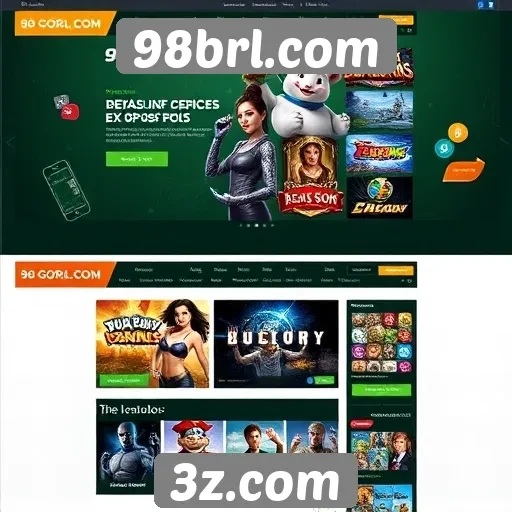 Evolução do design do 98brl.com ao longo do tempo