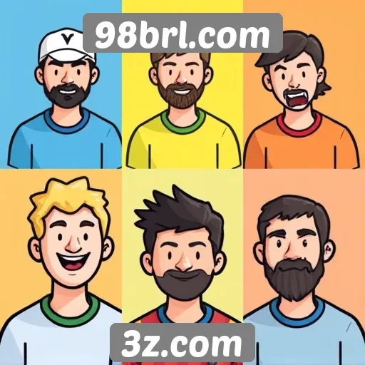 Perfil dos usuários no 98brl.com